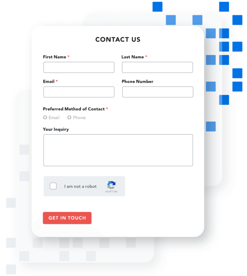 lead form Capture new leads